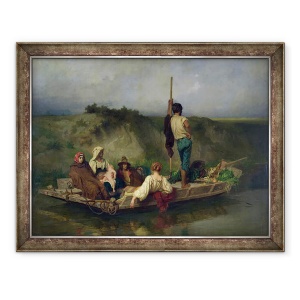 Tablou inramat - Antoine Auguste Ernest Herbert - Malaria, 60 x 80 cm