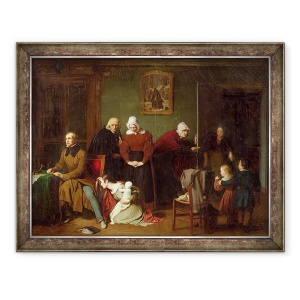Tablou inramat - Antoine Beranger - Consecintele seductiei, 70 x 90 cm