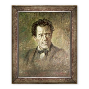 Tablou inramat - Anton Wagner - Gustav Mahler, 50 x 60 cm