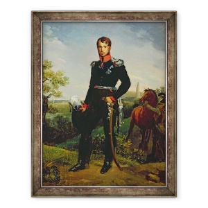 Tablou inramat - Baron Gerard, Francois Pascal Simon - Frederic Wilhelm III 1770-1840 Regele Prusiei, 70 x 90 cm