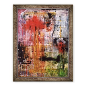 Tablou inramat - Bella Larsson - Farfurii zburatoare, 2000, 60 x 80 cm