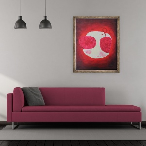 Tablou inramat - Bella Larsson - Sfantul Violet, 50 x 60 cm - Img 2