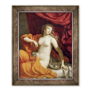 Tablou inramat - Benedetto Gennari the Younger - Cleopatra, 50 x 60 cm