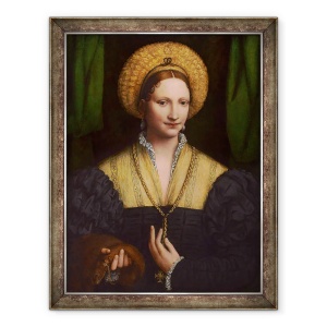 Tablou inramat - Bernardino Luini - Portretul unei doamne, 70 x 90 cm