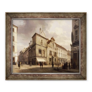 Tablou inramat - Carl Georg Anton Graeb - Primaria Old Berlin, 70 x 85 cm