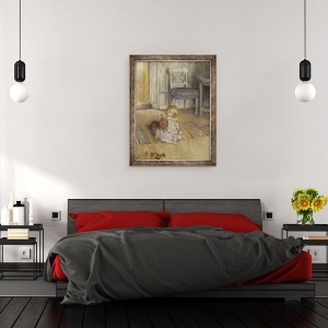 Tablou inramat - Carl Larsson - Pontus, 70 x 90 cm - Img 3