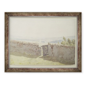 Tablou inramat - Caspar David Friedrich - Poarta in peretele gradinii, 60 x 80 cm