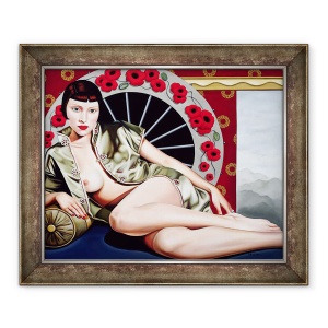 Tablou inramat - Catherine Abel - Ora de mac de aur, 50 x 60 cm