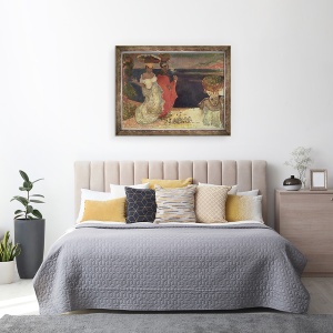 Tablou inramat - Charles Laval - Peisaj in Martinica, 60 x 80 cm - Img 3
