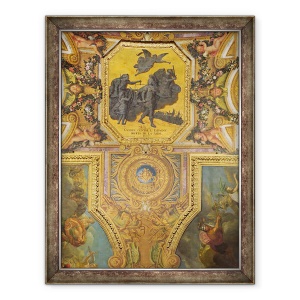 Tablou inramat - Charles Le Brun - Razboiul pentru Drepturile Reginei in 1667, 60 x 80 cm