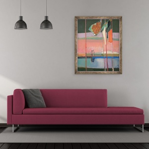 Tablou inramat - Charlotte Evans - semnalizat, 50 x 60 cm - Img 2