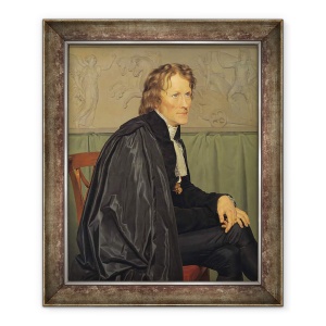 Tablou inramat - Christoffer-Wilhelm Eckersberg - Bertel Thorvaldsen 1770-1844, 70 x 85 cm