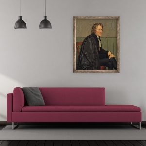 Tablou inramat - Christoffer-Wilhelm Eckersberg - Bertel Thorvaldsen 1770-1844, 50 x 60 cm - Img 2