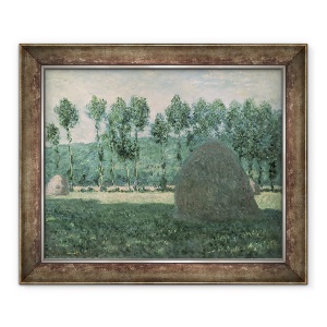 Tablou inramat - Claude Monet - Capite de fan langa Giverny, 70 x 85 cm