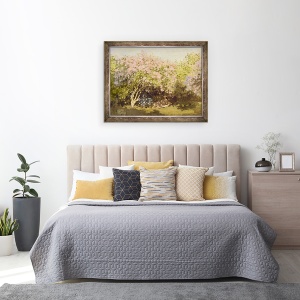 Tablou inramat - Claude Monet - Liliac in Soare, 60 x 80 cm - Img 3