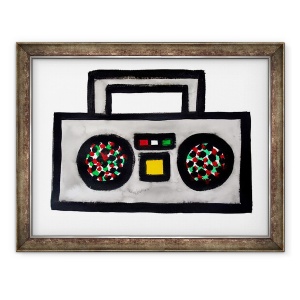 Tablou inramat - Daisy de Villeneuve - Stereo, 60 x 80 cm