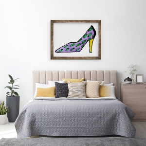 Tablou inramat - Daisy de Villeneuve - Toc Mare Violet, 60 x 80 cm - Img 3