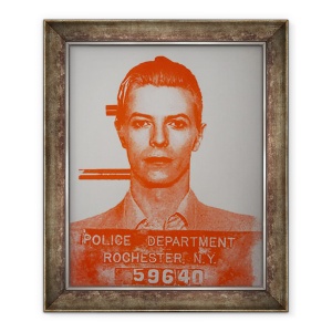 Tablou inramat - David Studwell - David Bowie, 70 x 85 cm