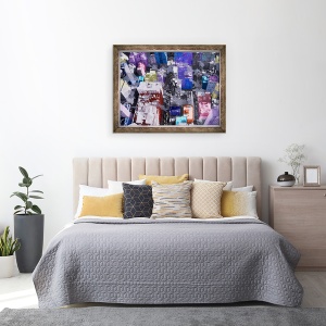 Tablou inramat - David Studwell - Metropolis VIIII, 70 x 90 cm - Img 3