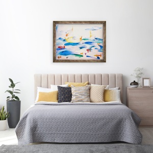 Tablou inramat - Deborah Eve Alastra - Ocean puzzle, 1993, 60 x 80 cm - Img 3