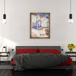 Tablou inramat - Deborah Eve Alastra - Street Corner Guanajuato, 60 x 80 cm - Img 3