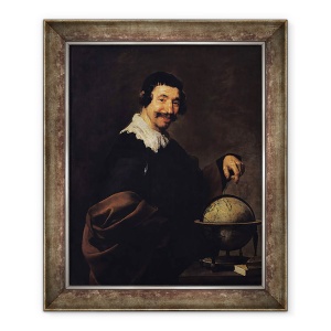 Tablou inramat - Diego Rodriguez de Silva y Velazquez - Democrit, 50 x 60 cm