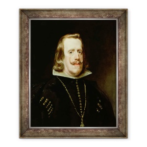 Tablou inramat - Diego Rodriguez de Silva y Velazquez - Filip al IV-lea 1605-65 al Spaniei, 70 x 85 cm