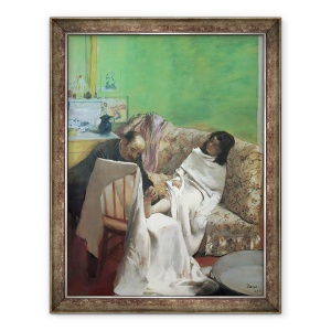 Tablou inramat - Edgar Degas - Pedichiura, 70 x 90 cm