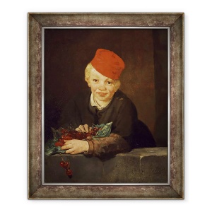 Tablou inramat - Edouard Manet - Baiatul cu ciresele, 50 x 60 cm