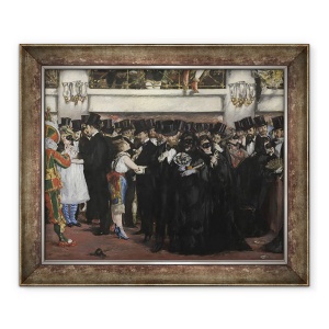 Tablou inramat - Edouard Manet - Balul Mascat la Opera, 50 x 60 cm