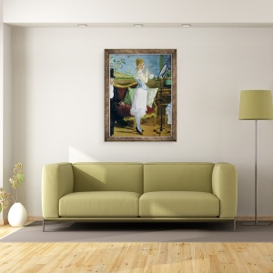 Tablou inramat - Edouard Manet - Nana, 70 x 90 cm - Img 2