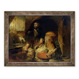 Tablou inramat - Edwin Landseer - Salbaticul, 60 x 80 cm