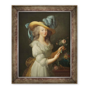 Tablou inramat - Elisabeth Louise Vigee-Lebrun - Marie-Antoinette, 70 x 85 cm