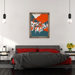 Tablou inramat - Eliza Southwood - Kas-Molteni, 70 x 90 cm - Img 3