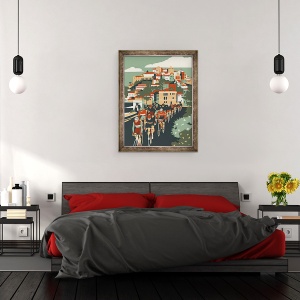 Tablou inramat - Eliza Southwood - Milano - San Remo, 70 x 90 cm - Img 3