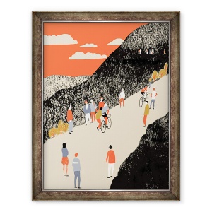 Tablou inramat - Eliza Southwood - Mountain, 70 x 90 cm