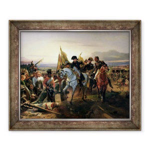 Tablou inramat - Emile Jean Horace Vernet - Batalia de la Friedland, 50 x 60 cm