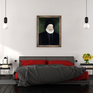 Tablou inramat - Etienne Martellange - Michel Eyquem de Montaigne 1533-92, 60 x 80 cm - Img 3