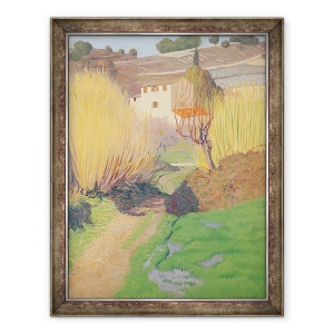 Tablou inramat - Felix Edouard Vallotton - Peisaj la Lagnes, 70 x 90 cm