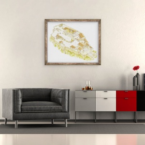 Tablou inramat - Fernando Aznar Cenamor - Acropole, 50 x 60 cm - Img 2
