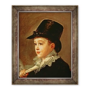 Tablou inramat - Francisco Jose de Goya y Lucientes - Portret De Marianito Goya, Nepotul Artistului, 50 x 60 cm