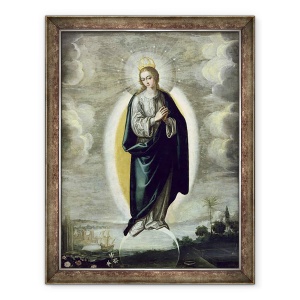 Tablou inramat - Francisco Pacheco - Conceptia Imaculata, 60 x 80 cm