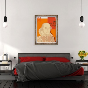 Tablou inramat - Francois Domain - Actul I, 70 x 90 cm - Img 3