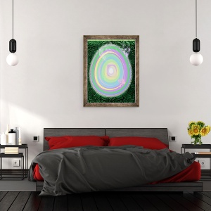 Tablou inramat - Francois Domain - in tara Minunilor, 2015, 70 x 90 cm - Img 3
