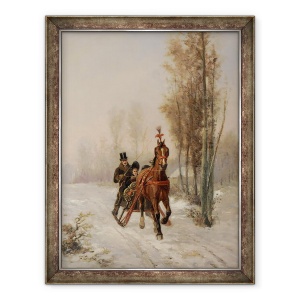 Tablou inramat - Francois Duyck - Sanie, 60 x 80 cm