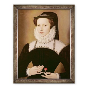 Tablou inramat - Francois Quesnel - Portret De Anne Waltham, 60 x 80 cm