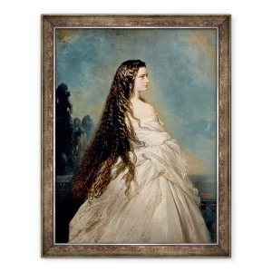 Tablou decorativ inramat Elisabeta de Bavaria