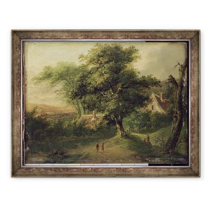 Tablou inramat - Friedrich Rosenberg - peisaj, 60 x 80 cm