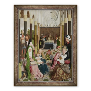 Tablou inramat - Geertgen tot Sint Jans - Sfanta rudenie, 60 x 80 cm