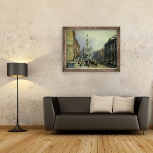 Tablou inramat - George Sidney Shepherd - Sfanta Maria Le Strand, 70 x 90 cm - Img 2